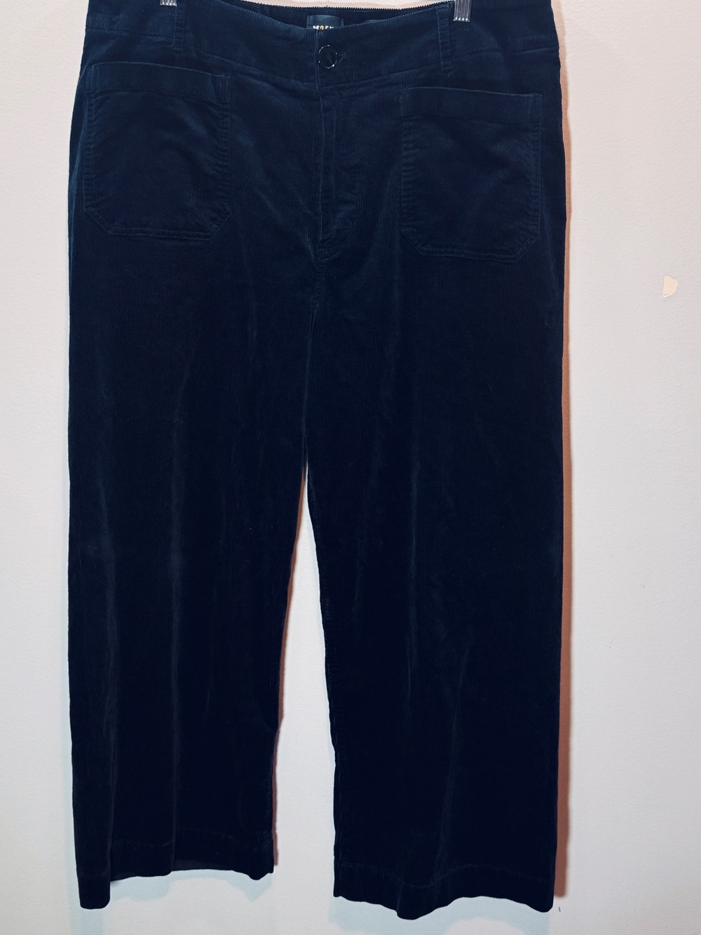 Maeve Colette Women’s Navy Corduroy Wide Leg Pants